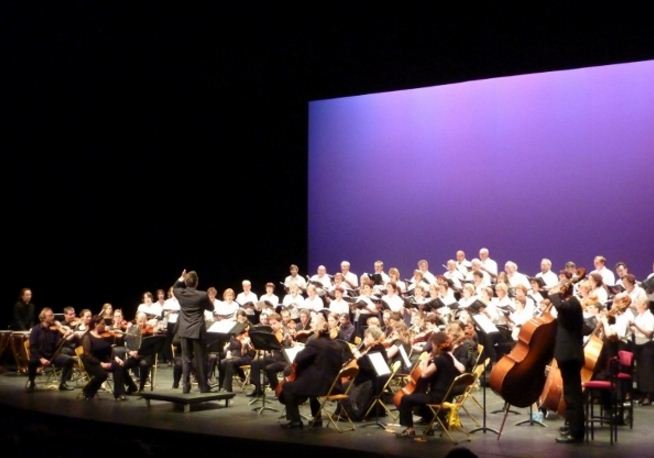 Chorale gospel et équipe de Chœur professionnel